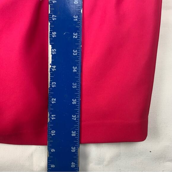 Calvin Klein women's 12 large white pink ombre dress business career work - Picture 9 of 13